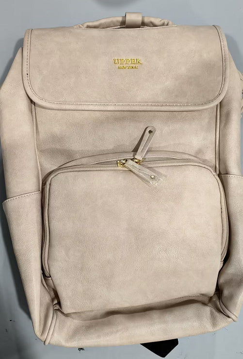 Stylish Women PU Leather Backpack – Square Vertical Design ✅