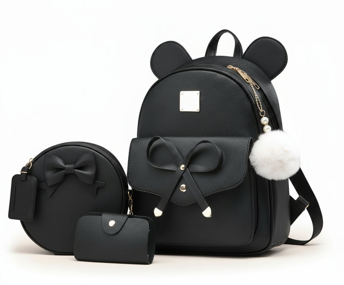 👉 Women’s 3-in-1 PU Bag Set