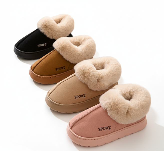 ❄️ Cozy Plush Indoor Winter Slippers ✨