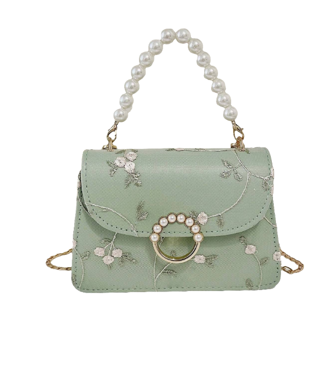 👜✨ PearlLuxe™ Mini Square Bag 💖