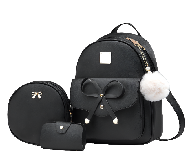 👉 Women’s 3-in-1 PU Bag Set