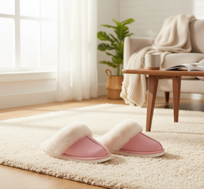 ✨ Cozy Winter Plush Slippers