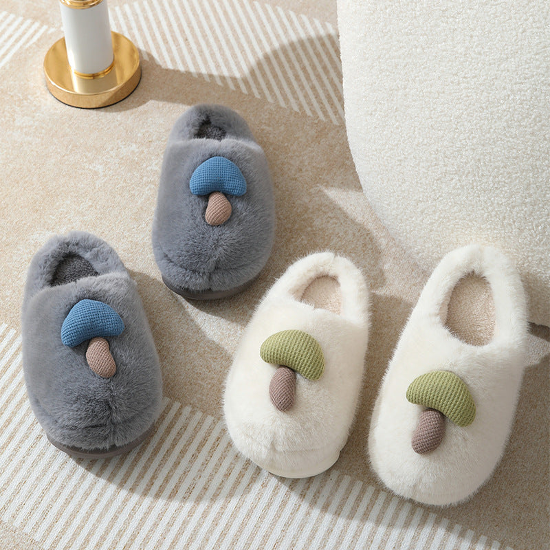 🍄 PlushMush™ Furry Home Slippers💖