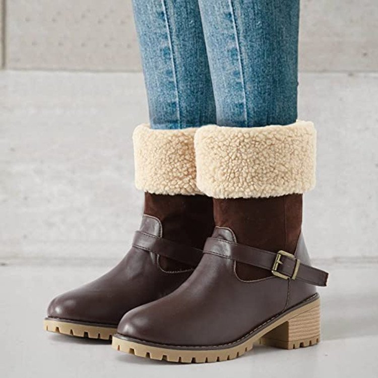 👉 Warm Western Winter Boots