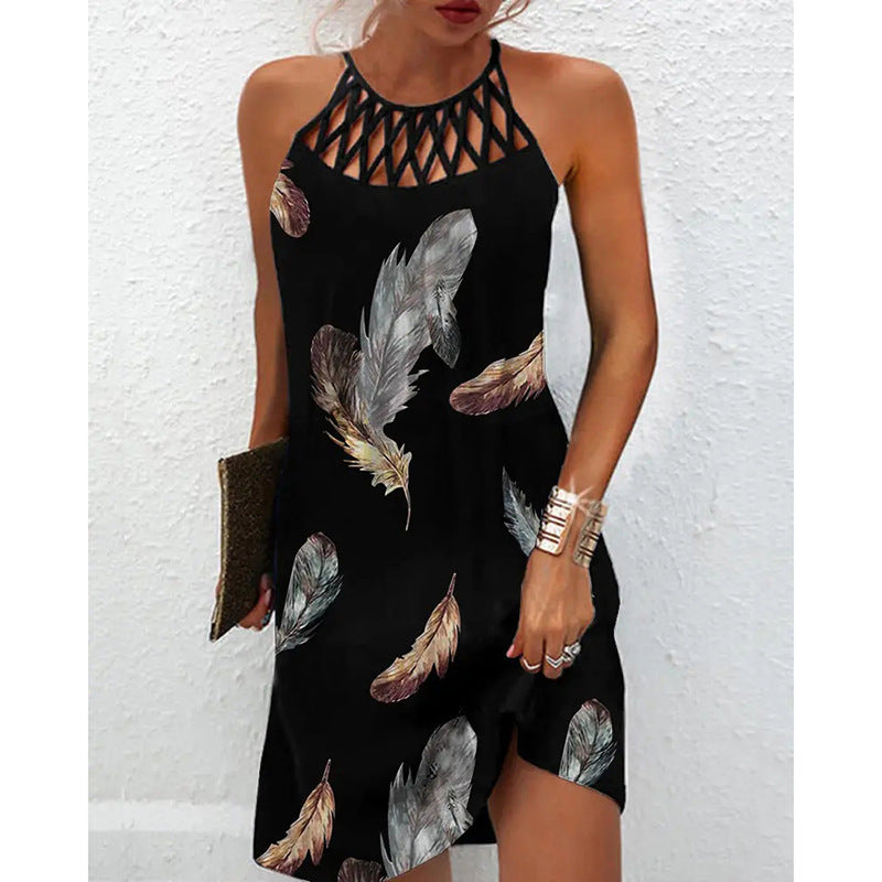 Summer Print A-Line Dress