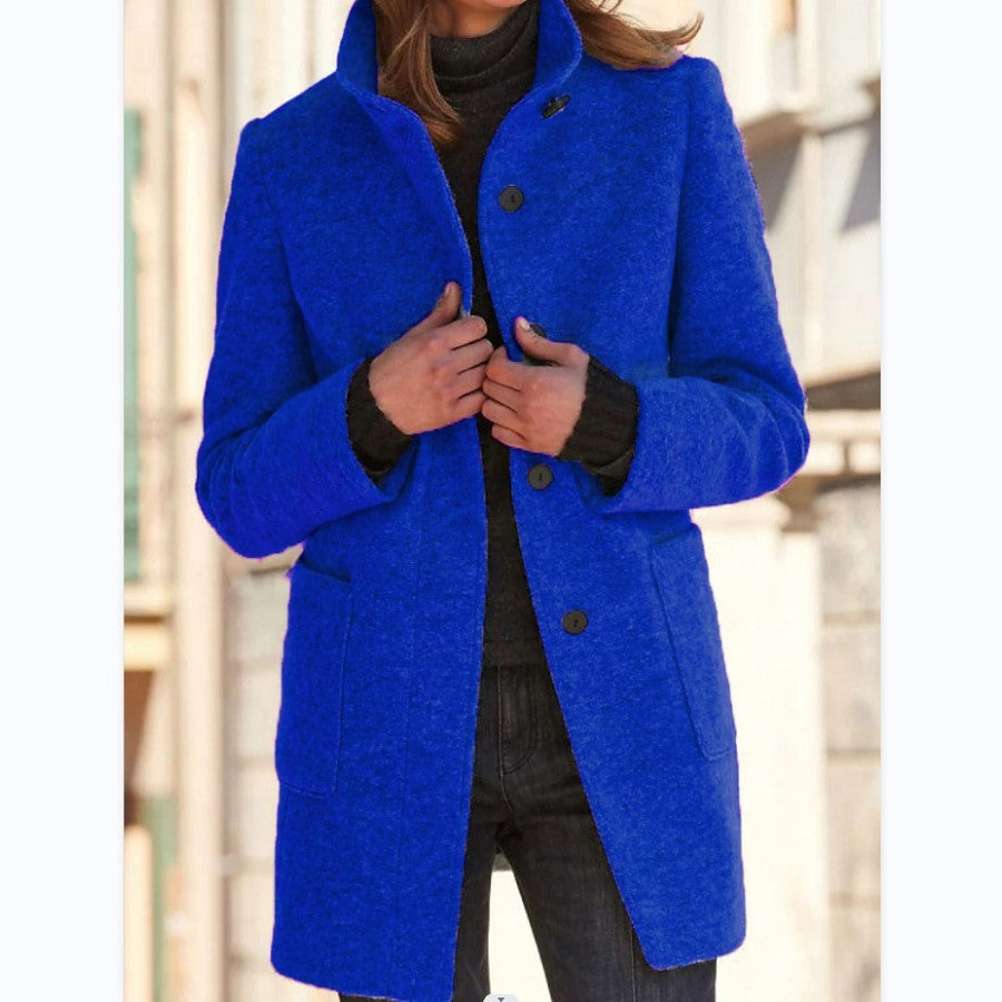 💫🧥 LuxeLine™ Urban Chic Wool Coat ❄️