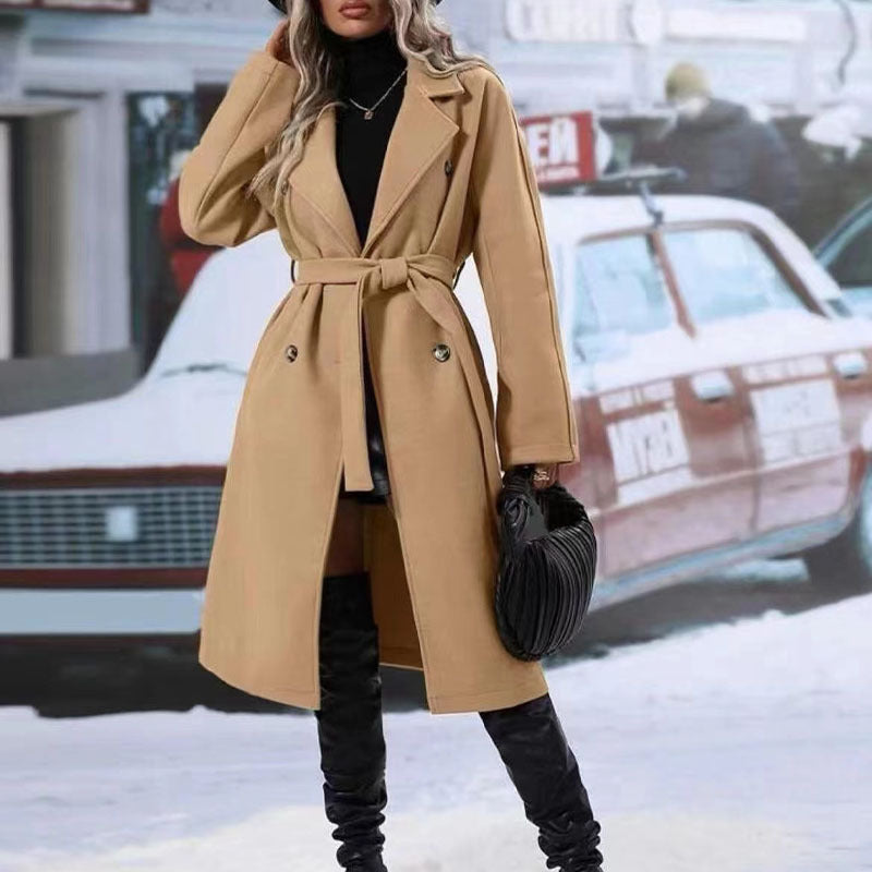 🧥❄️ Chic Women’s Winter Trench 💖✨