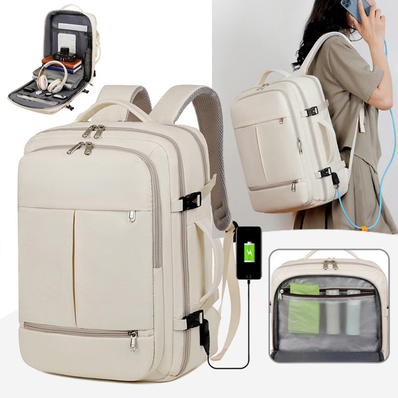 Unisex Travel Backpack – Spacious & Durable for Daily Use
