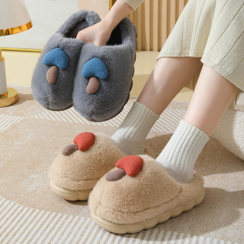 🍄 PlushMush™ Furry Home Slippers💖
