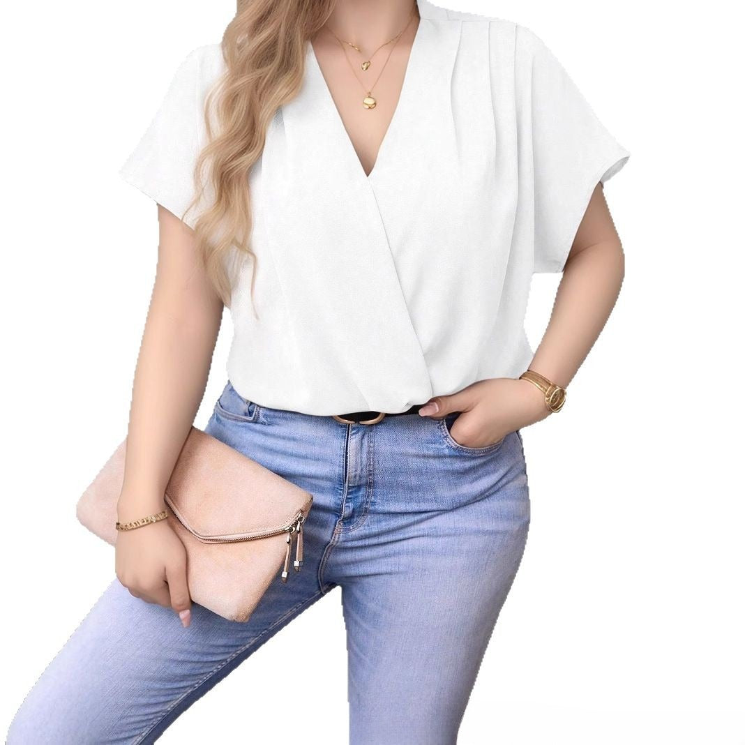 Casual Short Sleeve Loose T-shirt