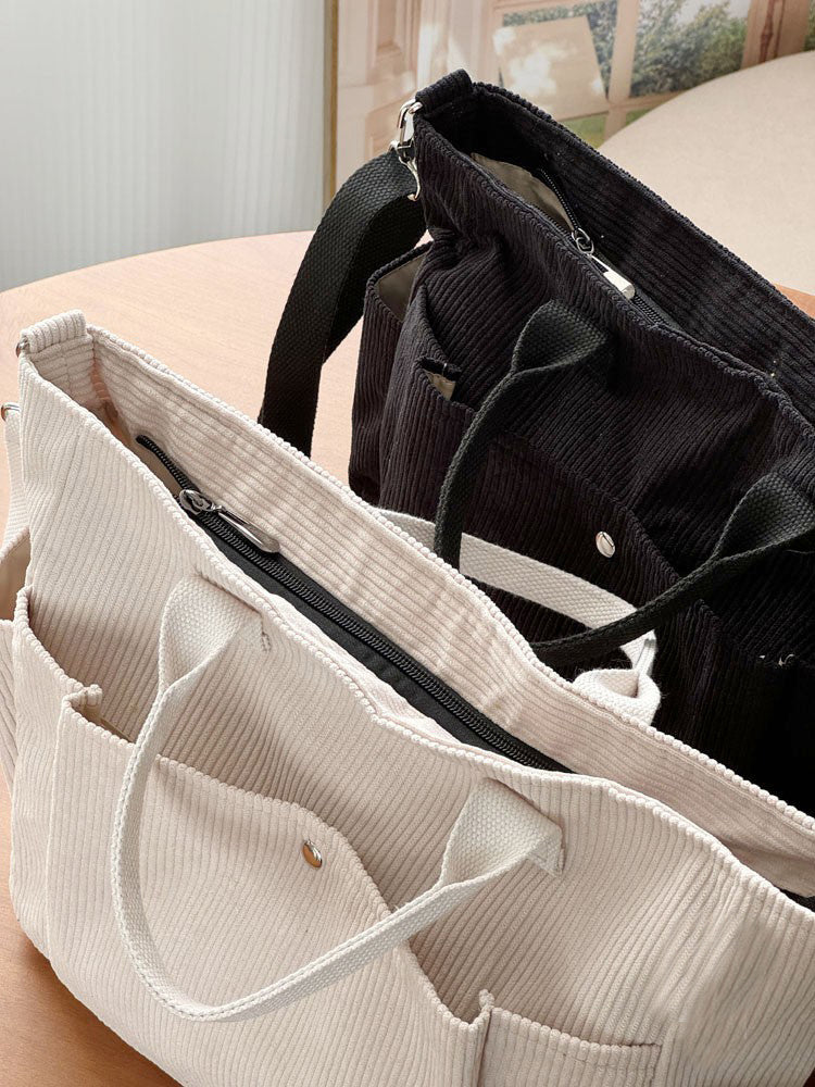 ✨ ChicCord Corduroy Tote 👜🎨🌿