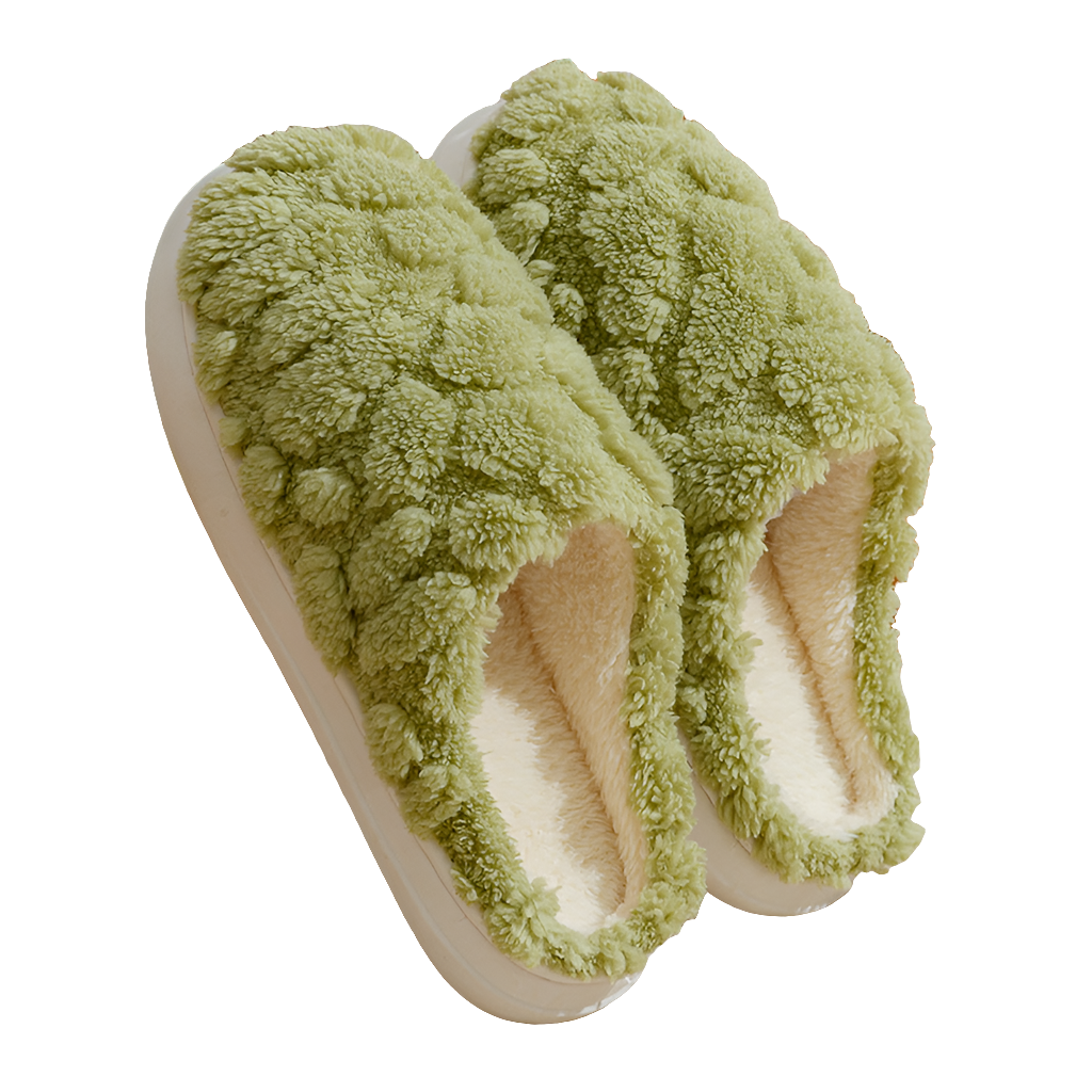 ✨ CozyFur Winter Plush Slippers ✨