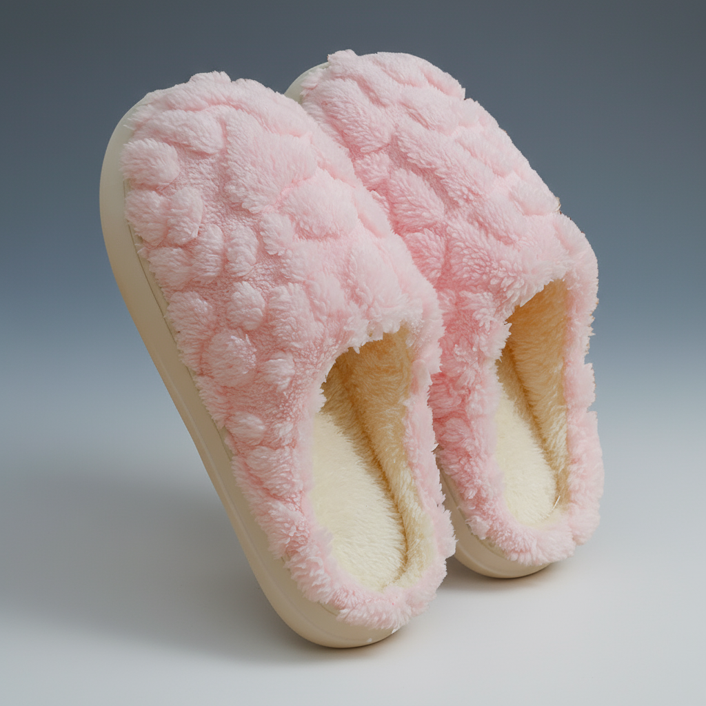 ✨ CozyFur Winter Plush Slippers ✨