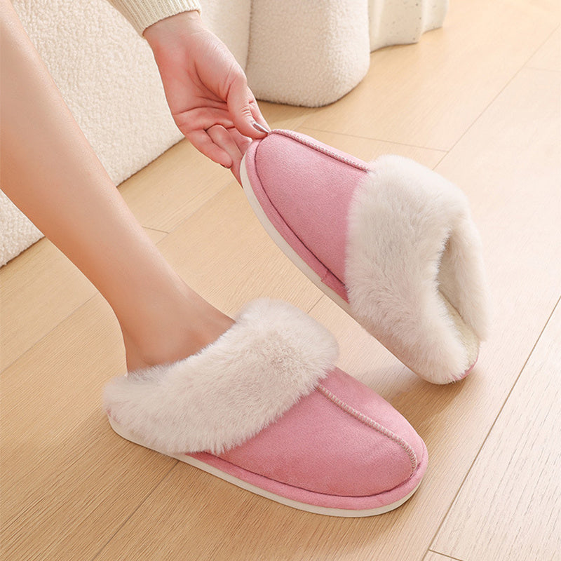 ✨ Cozy Winter Plush Slippers
