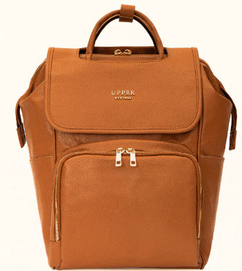 Stylish Women PU Leather Backpack – Square Vertical Design ✅