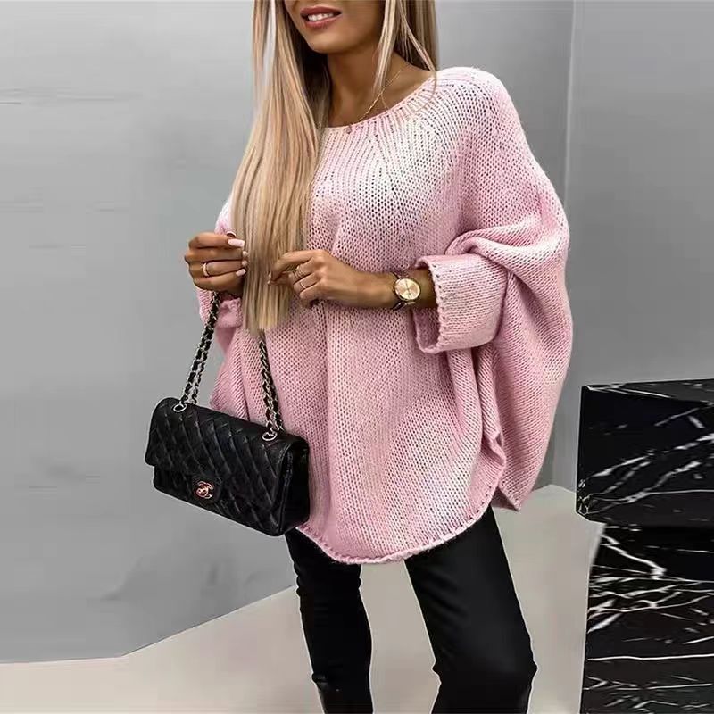 💖🧶 Oversized Batwing Knit Sweater ❄️✨