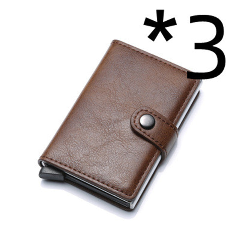 RFID Blocking Slim Card Holder | PU Leather Pop-Up Wallet for   Women
