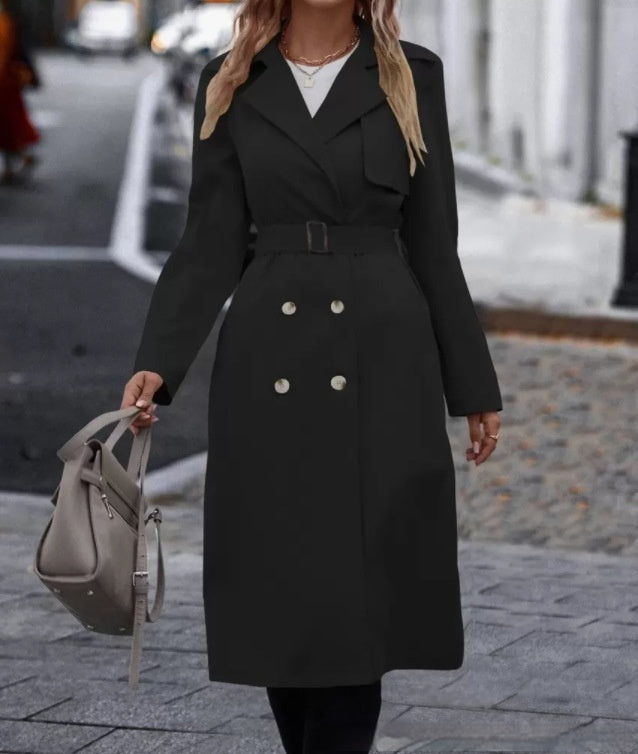 🧥❄️ Chic Women’s Winter Trench 💖✨