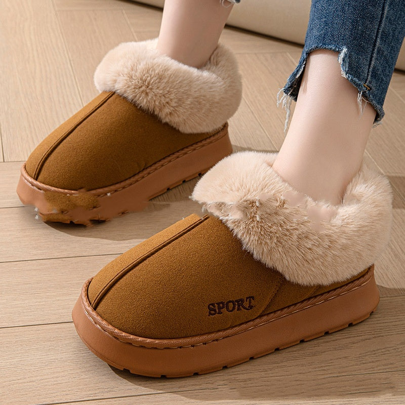 ❄️ Cozy Plush Indoor Winter Slippers ✨