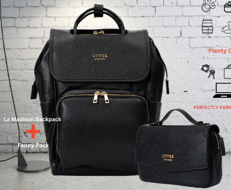 Stylish Women PU Leather Backpack – Square Vertical Design ✅