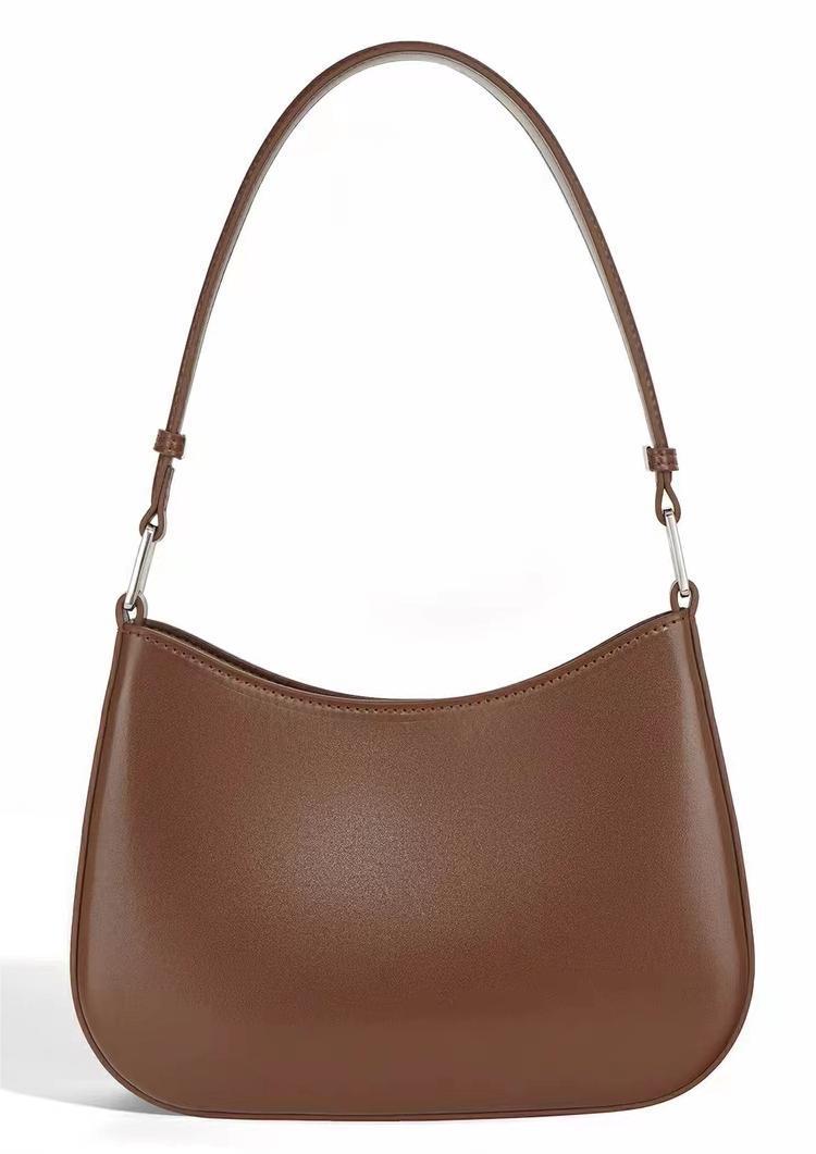 Glamora Genuine Leather Dumpling Shoulder Bag