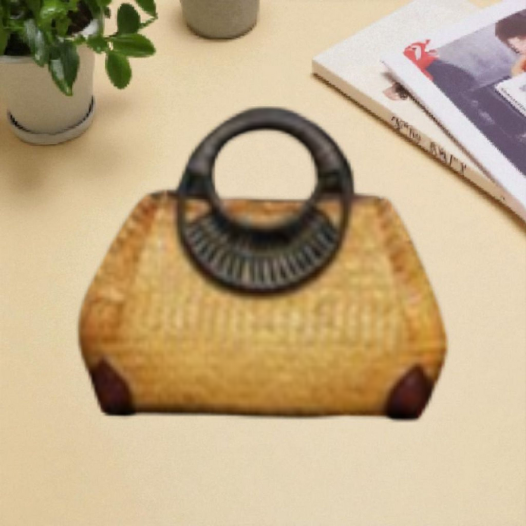 👜✨ Stylish Women’s Straw Handbag 🌸🌿💖