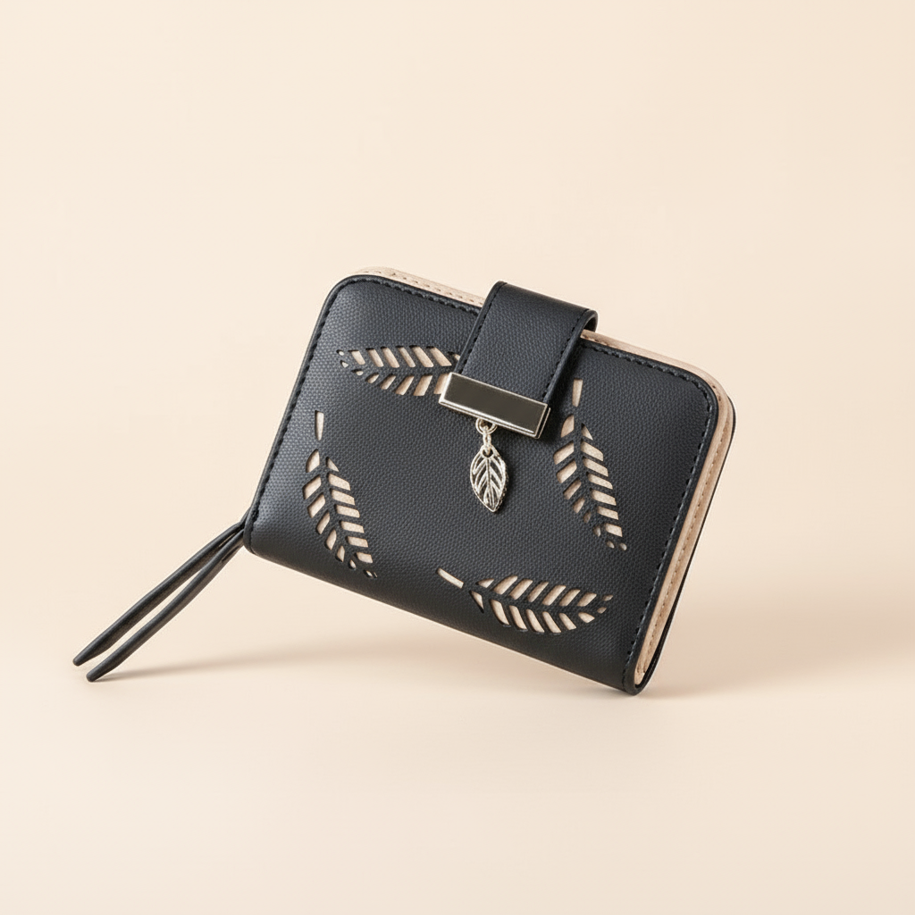 💖🌿 Aurelia Short Leaf Purse