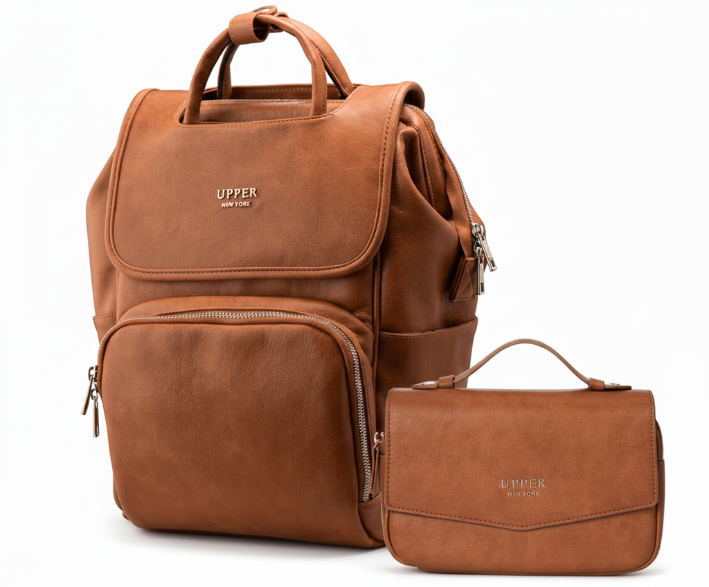 Stylish Women PU Leather Backpack – Square Vertical Design ✅