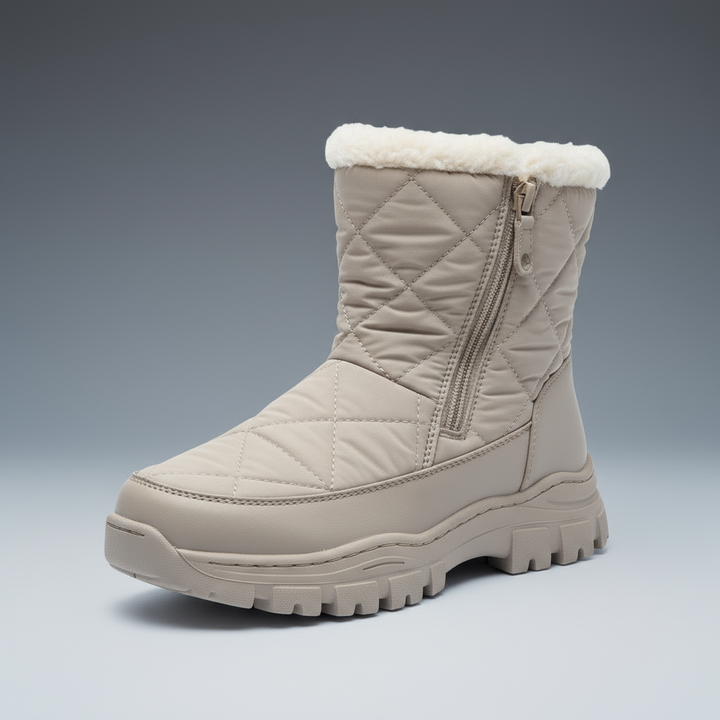 ✨👢 Plaid Platform Snow Boots ❄️🖤