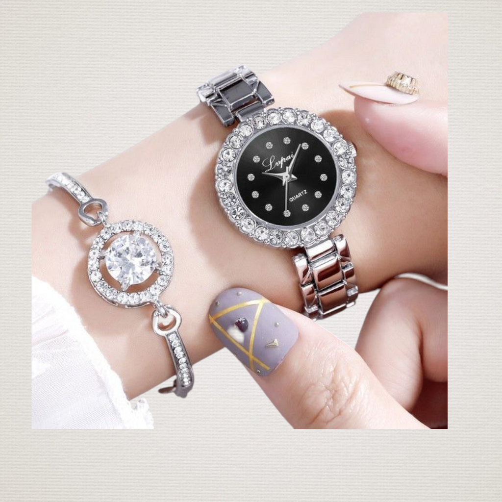 💎✨ Women’s Luxury Bracelet Watch ⌚🌸