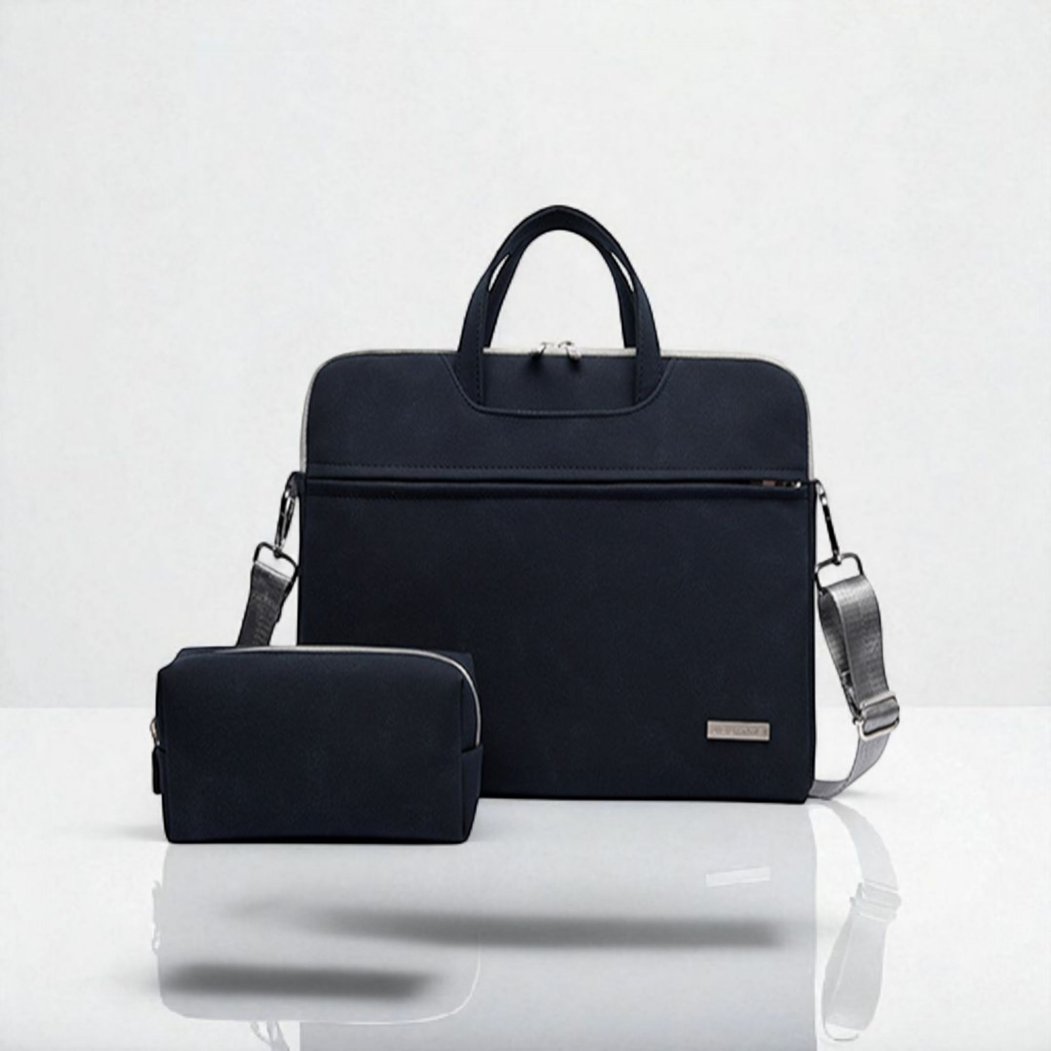 PU Leather Women Laptop Bag Notebook