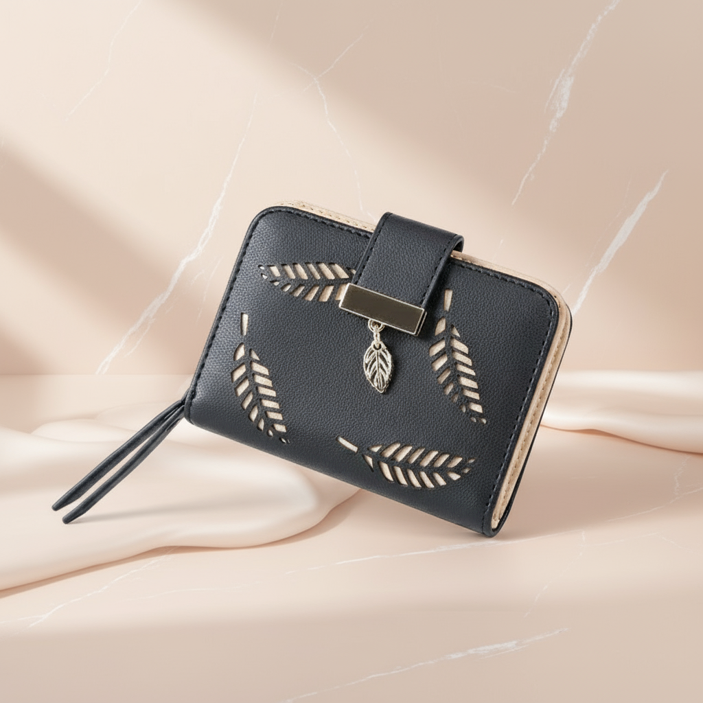 💖🌿 Aurelia Short Leaf Purse