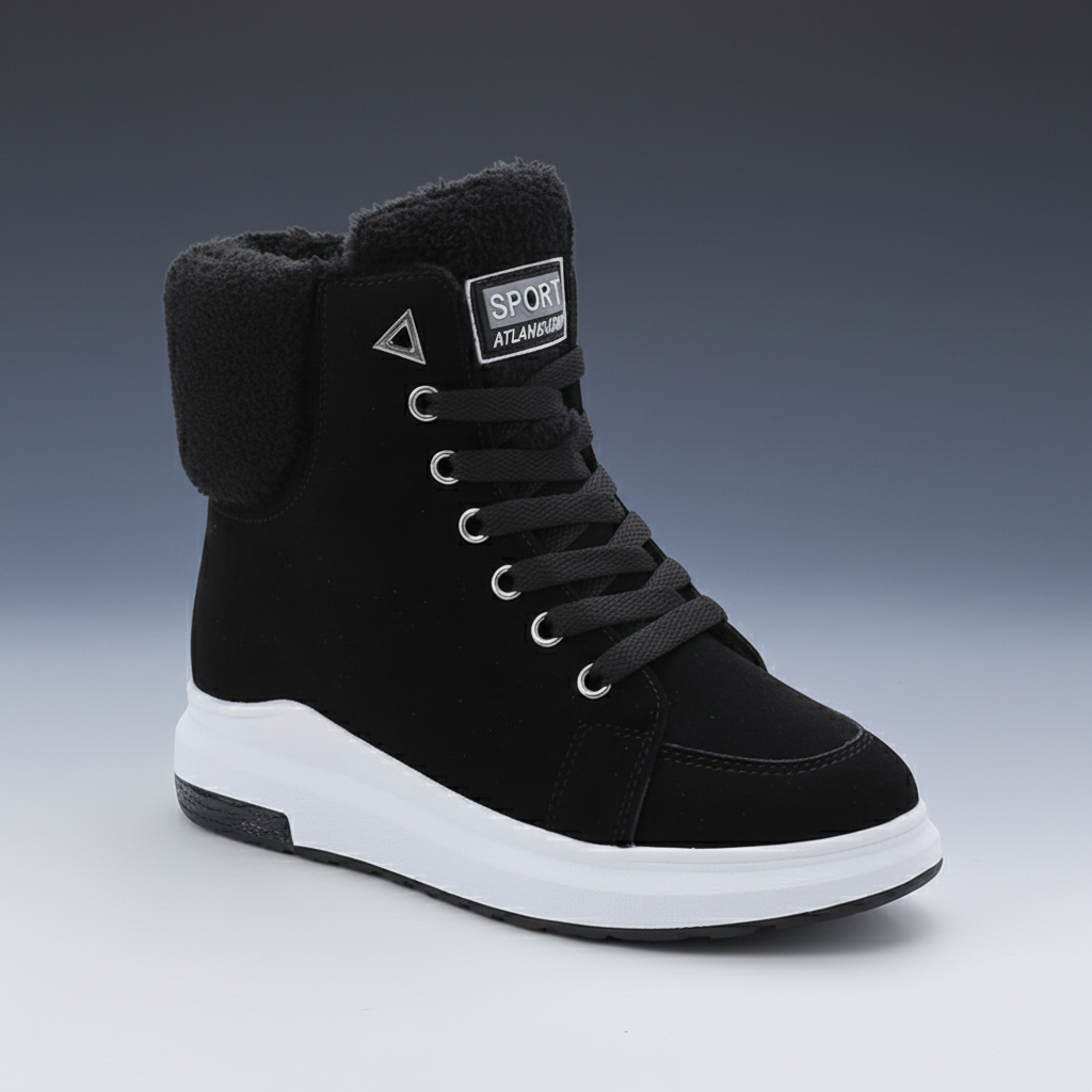 🔥 Fleece Warm Street Boots 👢🖤