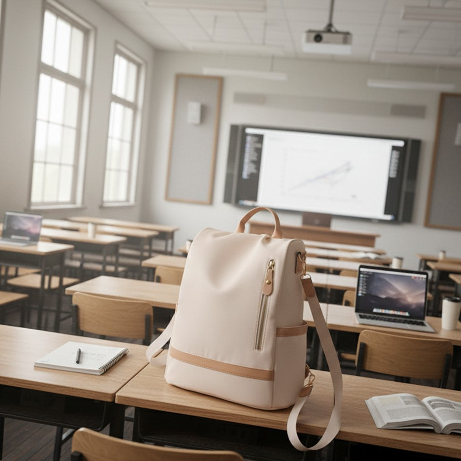 👜✨ Glamora Urban Chic Backpack ✨🎒