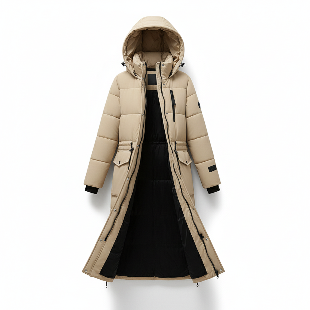 🧥❄️ Arctic Luxe Cotton Jacket 🖤🤍🟤