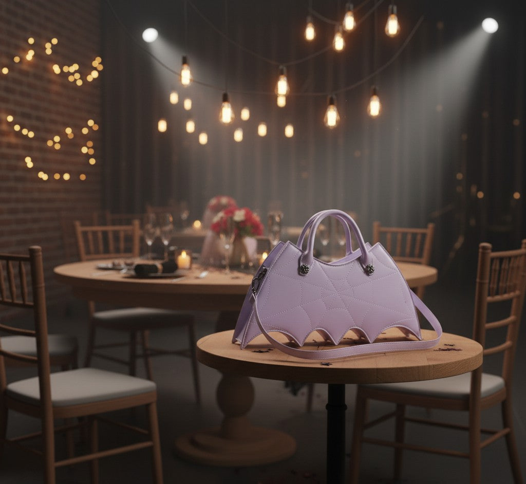 🕸️ Haunted Chic Spider-Web Shoulder Bag ✨