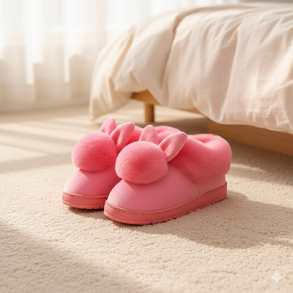 ⭐ Winter Warm Fluffy Slippers
