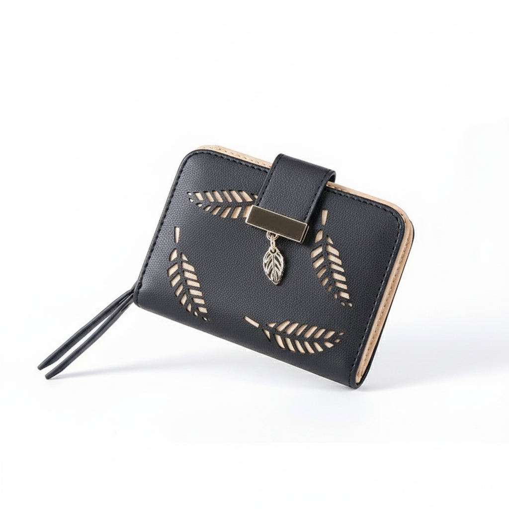 💖🌿 Aurelia Short Leaf Purse