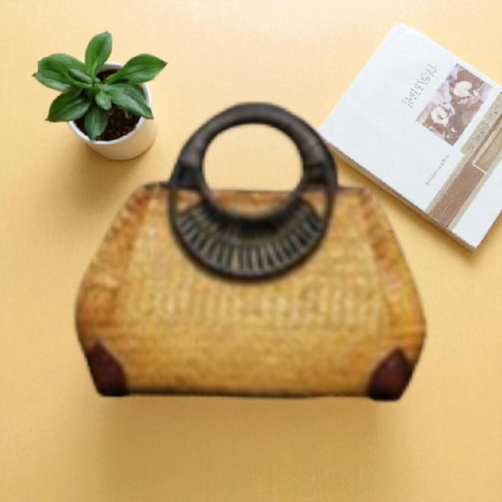 👜✨ Stylish Women’s Straw Handbag 🌸🌿💖