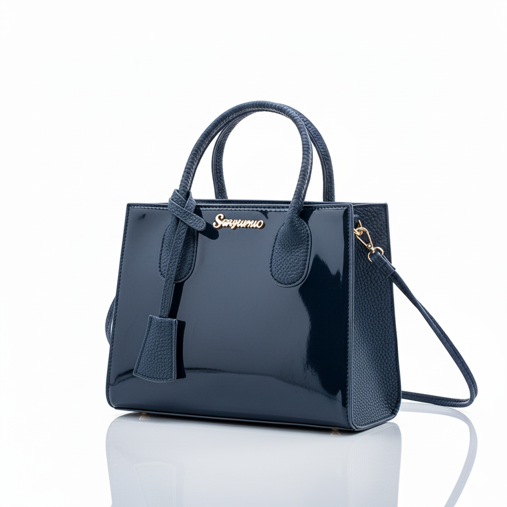 ✅ PU Leather Messenger Crossbody Bag