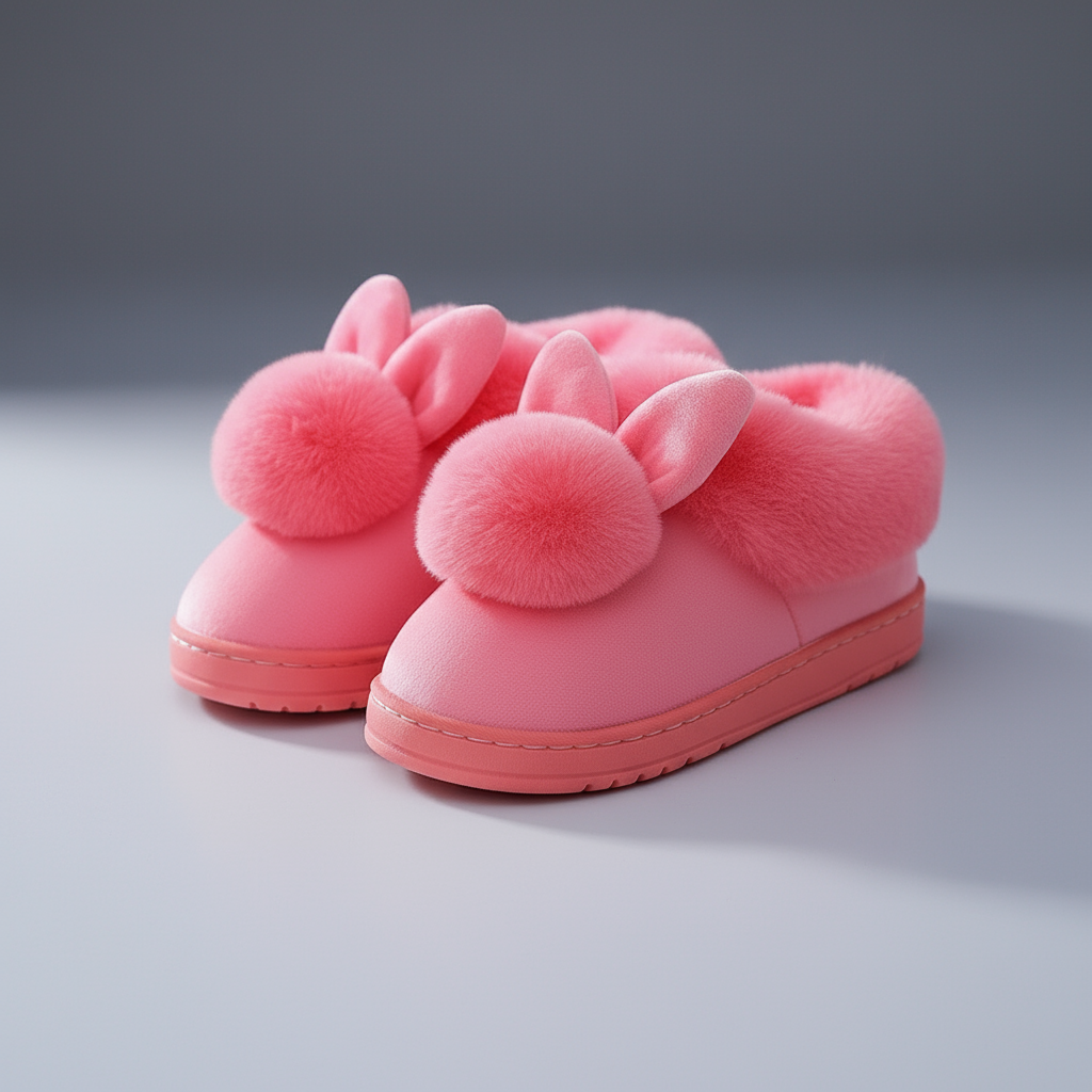 ⭐ Winter Warm Fluffy Slippers