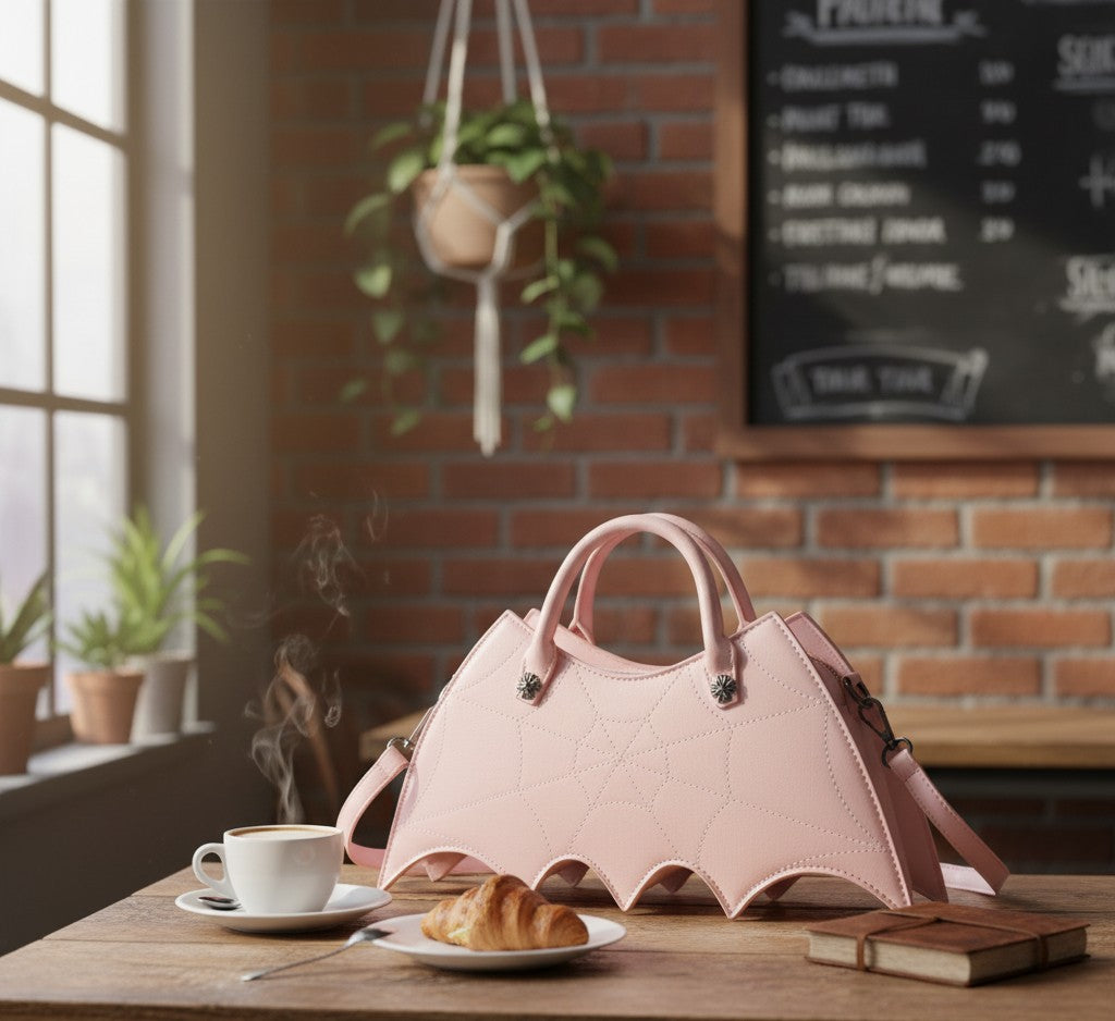 🕸️ Haunted Chic Spider-Web Shoulder Bag ✨