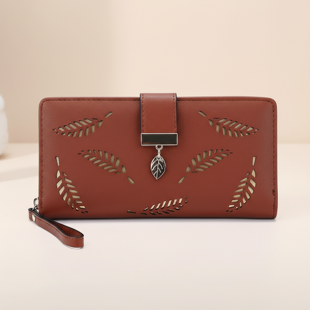 🌿 Léafora Elegance Hollow Wallet